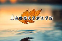 上海财经大学浙江学院2024在浙江录取分数线是多少？最低485分/最高568分