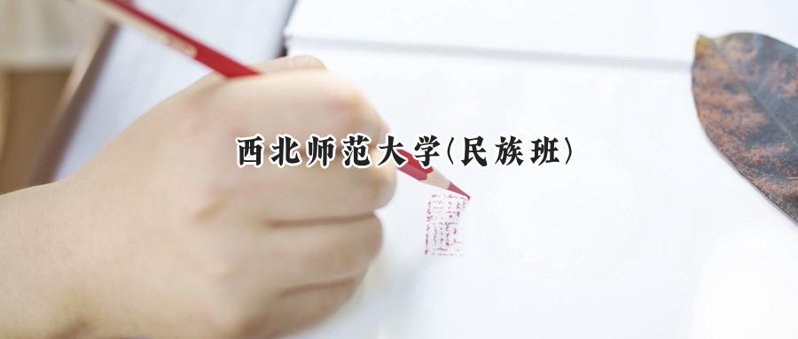 西北师范大学(民族班)