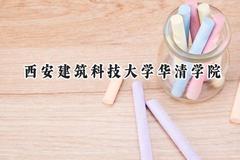 2024西安建筑科技大学华清学院录取分数线：江苏最低466分