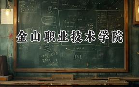 2024金山职业技术学院录取分数线：江苏最低220分
