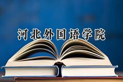 2024河北外国语学院录取分数线：天津最低491分