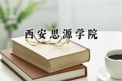 2024西安思源学院录取分数线：宁夏最低299分