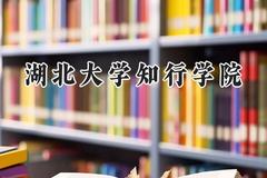 2024湖北大学知行学院录取分数线：山西最低404分