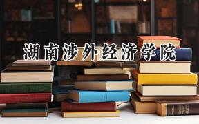 2024湖南涉外经济学院录取分数线：青海最低322分