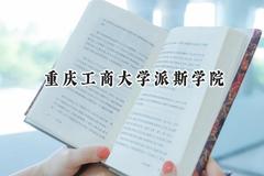 2024重庆工商大学派斯学院录取分数线：山西最低410分