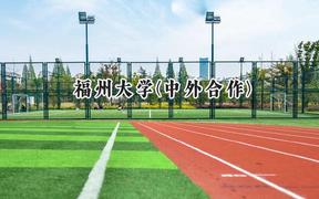2024福州大学(中外合作)录取分数线：山西最低544分