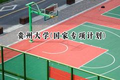 贵州大学(国家专项计划)2024在贵州录取分数线是多少？最低491分/最高594分