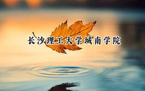 长沙理工大学城南学院2024在辽宁录取分数线是多少？最低445分/最高470分
