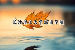 长沙理工大学城南学院2024在辽宁录取分数线是多少？最低445分/最高470分
