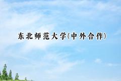 2024东北师范大学(中外合作)录取分数线：山西最低519分