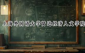 上海外國語大學賢達經濟人文學院2024在四川錄取分數線是多少？最低459分/最高510分