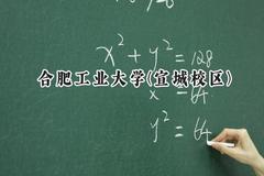 2024合肥工业大学(宣城校区)录取分数线：青海最低401分