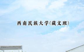 2024西南民族大学(藏文班)录取分数线：青海最低429分