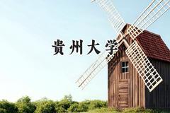 2024贵州大学录取分数线：新疆最低446分