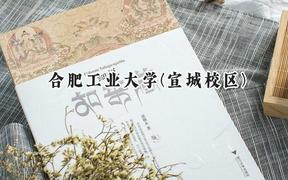 2024合肥工业大学(宣城校区)录取分数线：天津最低623分