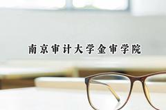2024南京审计大学金审学院录取分数线：宁夏最低416分