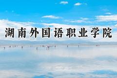 湖南外国语职业学院2024在河北录取分数线是多少？最低258分/最高342分