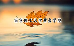 2024南京理工大学紫金学院录取分数线：江苏最低492分