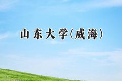 2024山东大学(威海)录取分数线：青海最低423分