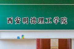 2024西安明德理工学院录取分数线：宁夏最低396分