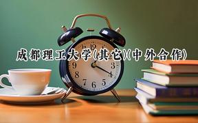 成都理工大学(其它)(中外合作)2024在四川录取分数线是多少？最低523分/最高546分