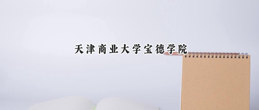 天津商业大学宝德学院