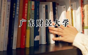 2024广东财经大学录取分数线：新疆最低441分