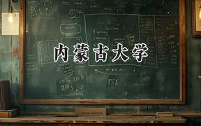 2024内蒙古大学录取分数线：青海最低394分