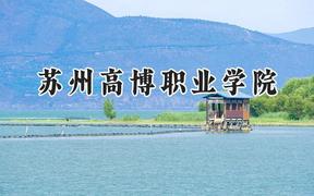 苏州高博职业学院2024在内蒙古录取分数线是多少？最低162分/最高223分