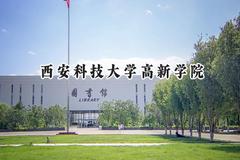 2024西安科技大学高新学院录取分数线：天津最低489分