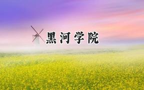黑河学院2024在四川录取分数线是多少？最低500分/最高512分