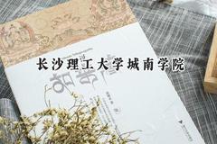 长沙理工大学城南学院2024在福建录取分数线是多少？最低461分/最高507分