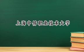 上海中侨职业技术大学2024在青海录取分数线是多少？最低208分/最高383分