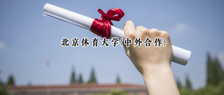 北京体育大学(中外合作)
