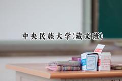 中央民族大学(藏文班)2024在青海录取分数线是多少？最低515分/最高546分
